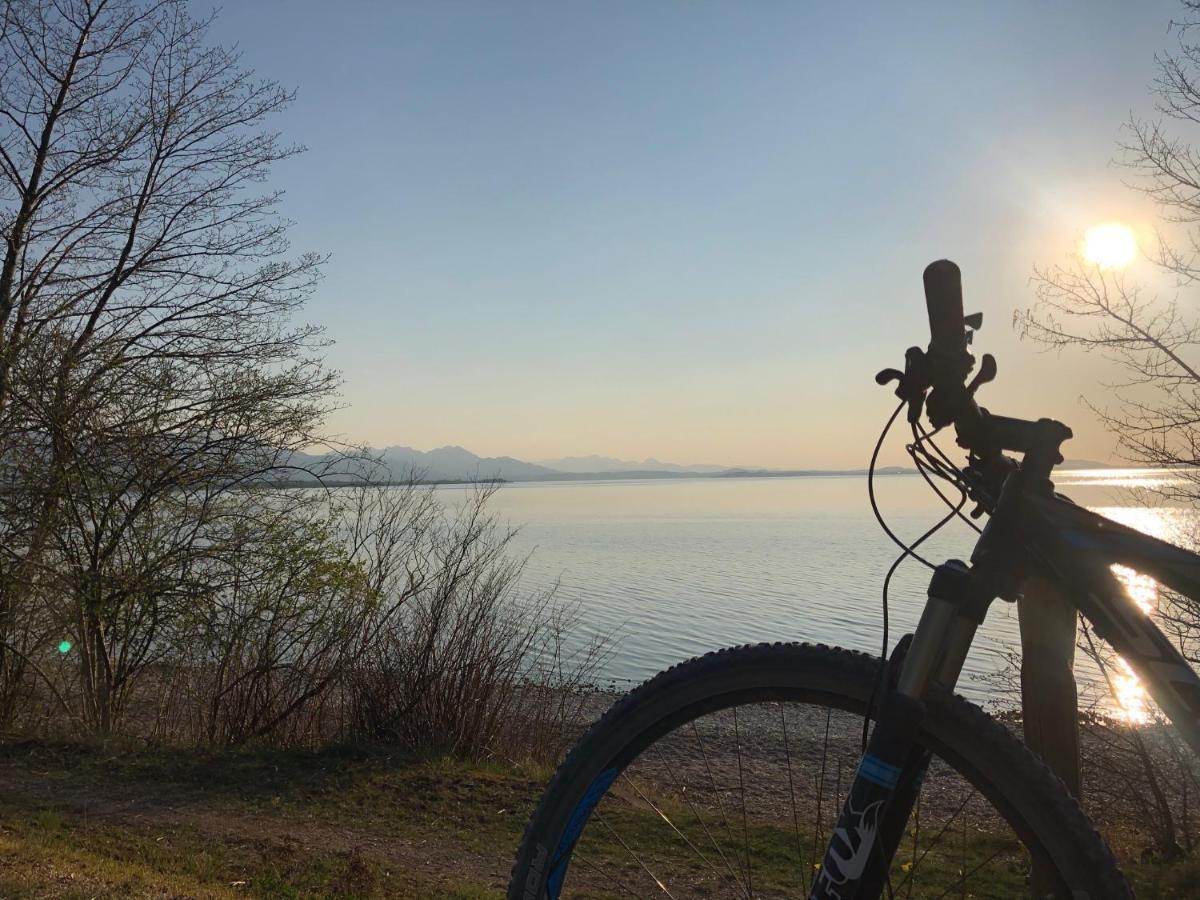 Ad Fontes Suite Mit Bergblick & Sauna Übersee エクステリア 写真